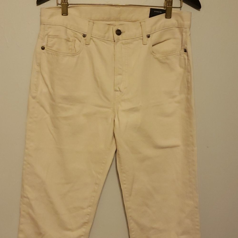 Vince raw hem cropped pants 29